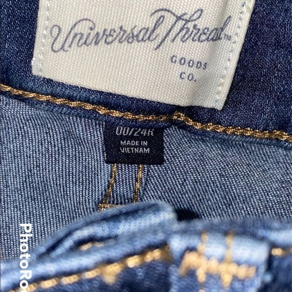 NEW WITH TAGS Women's High-Rise Skinny Jeans - Universal Thread SIZE 00 - Picture 4 of 8